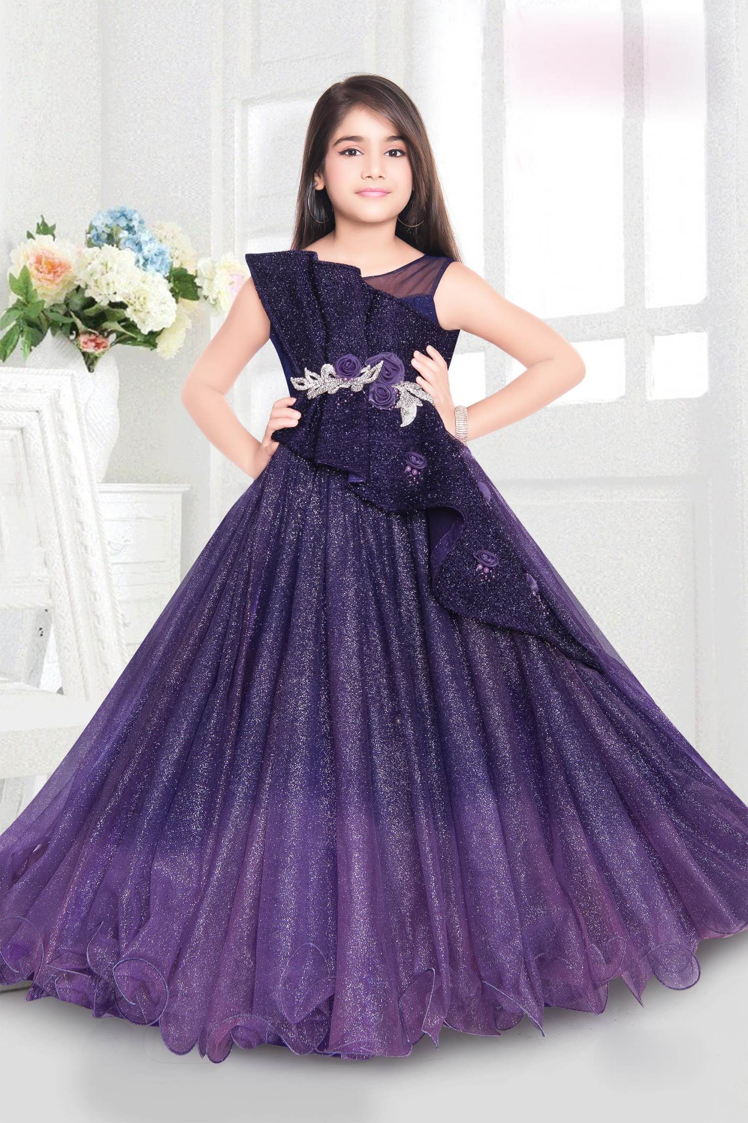 Lavender Beaded Ball Gown Flower Princess Dress 2022 Collection From  Bestoffers, $99.86 | DHgate.Com