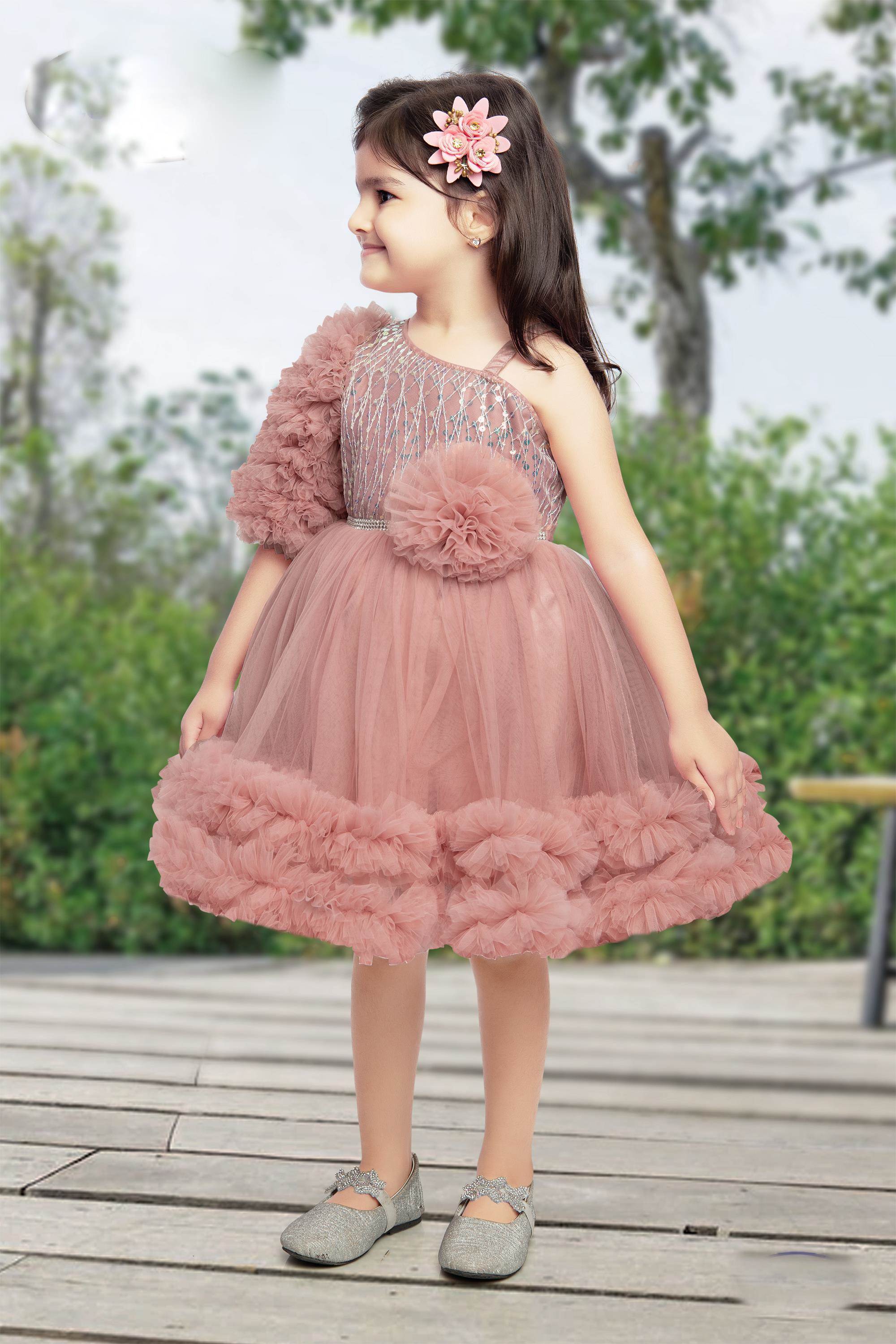 Details more than 193 party wear baby frock best