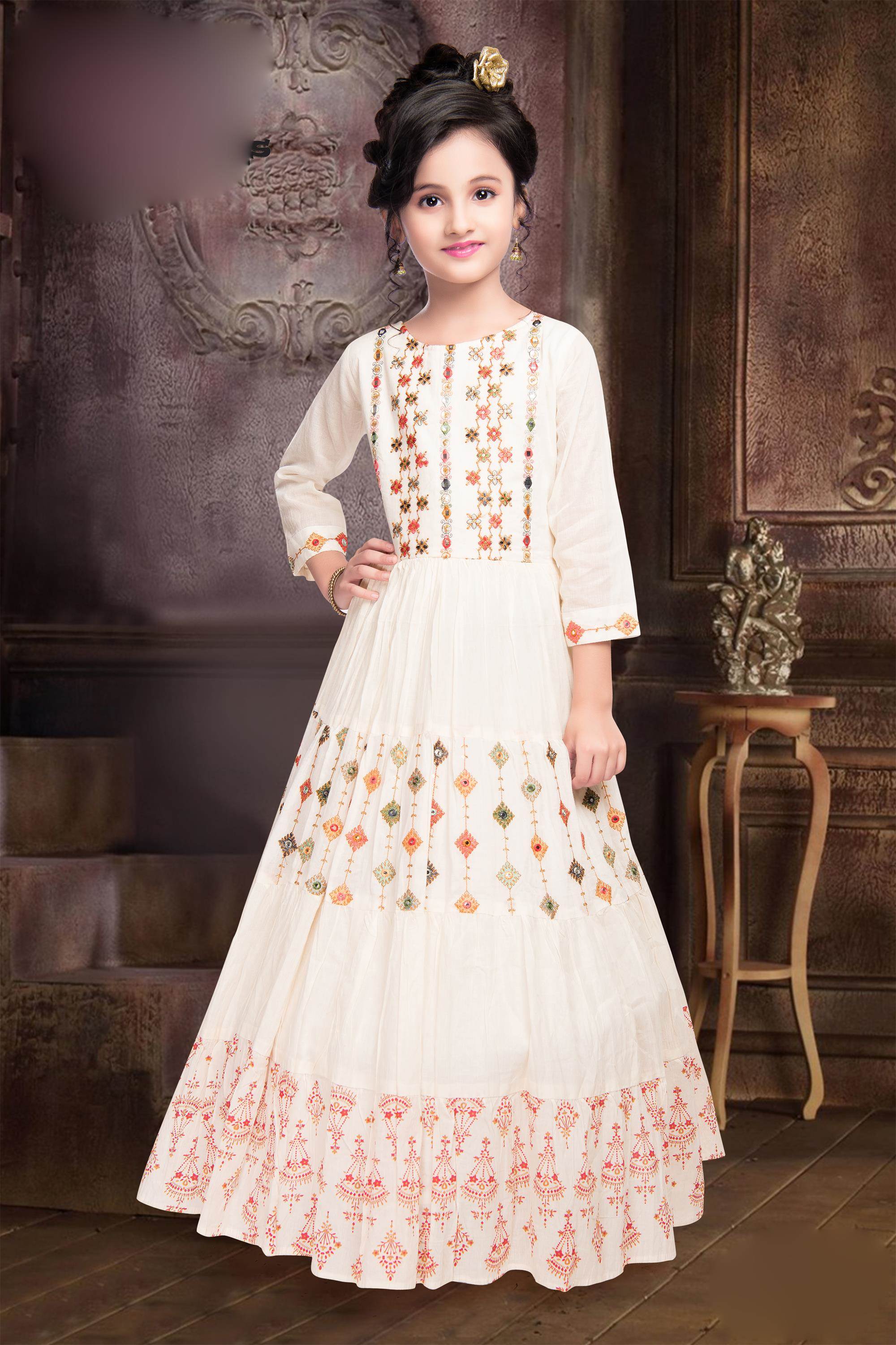 Girl Dress | 8-9 Years Latest Dress | 9-10 Years Girls Casual Dress | 10-11 Years  Girl Long Dress | 11-12 Years Short Sleeve Dress | 12-13 Years cut Work  Dress | Girls Latest Dress | Girls Full Ethnic Gowns