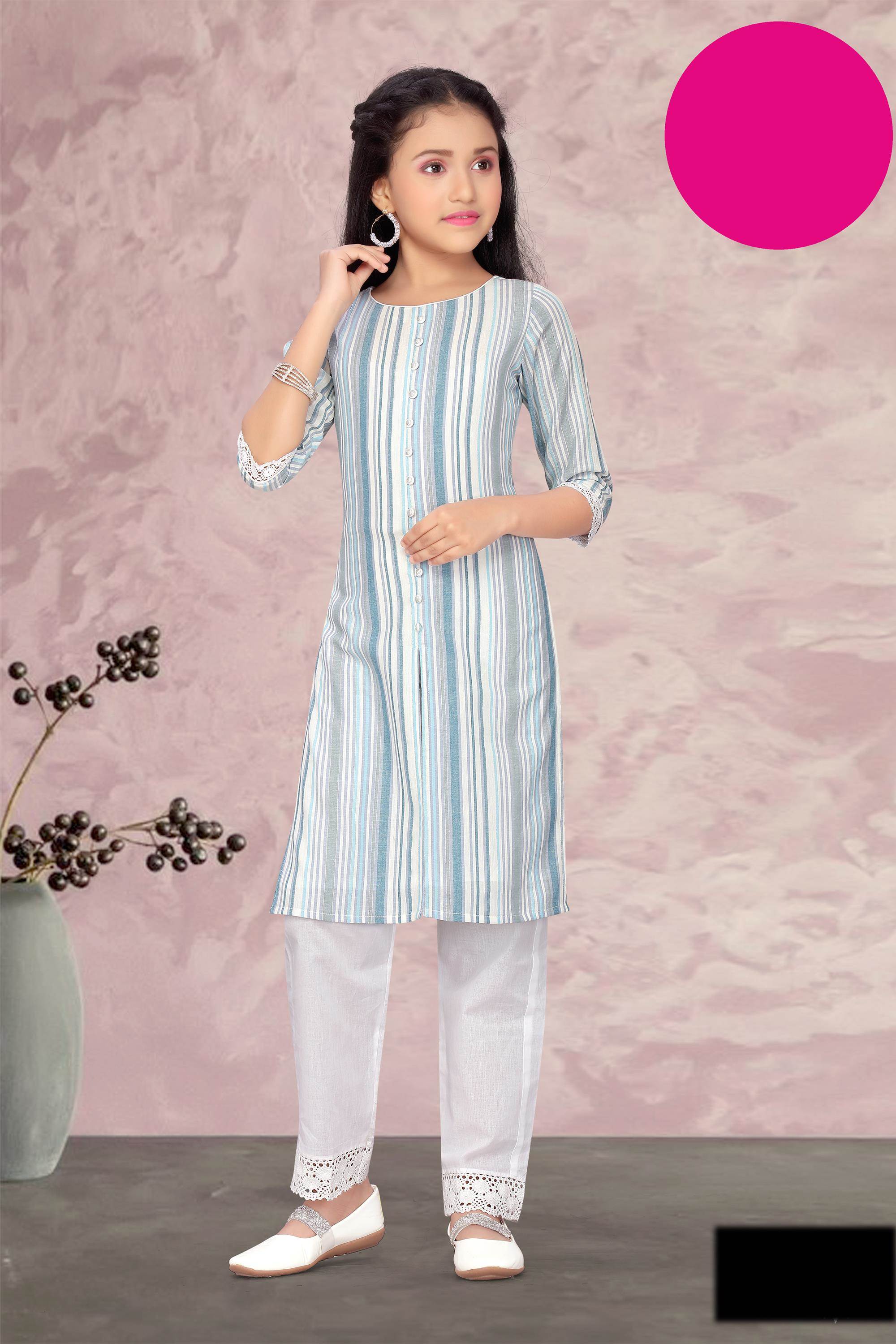 Blue Hills College Girl Vol 1 Rayon Kurti Catalog 8 Pcs - Suratfabric.com