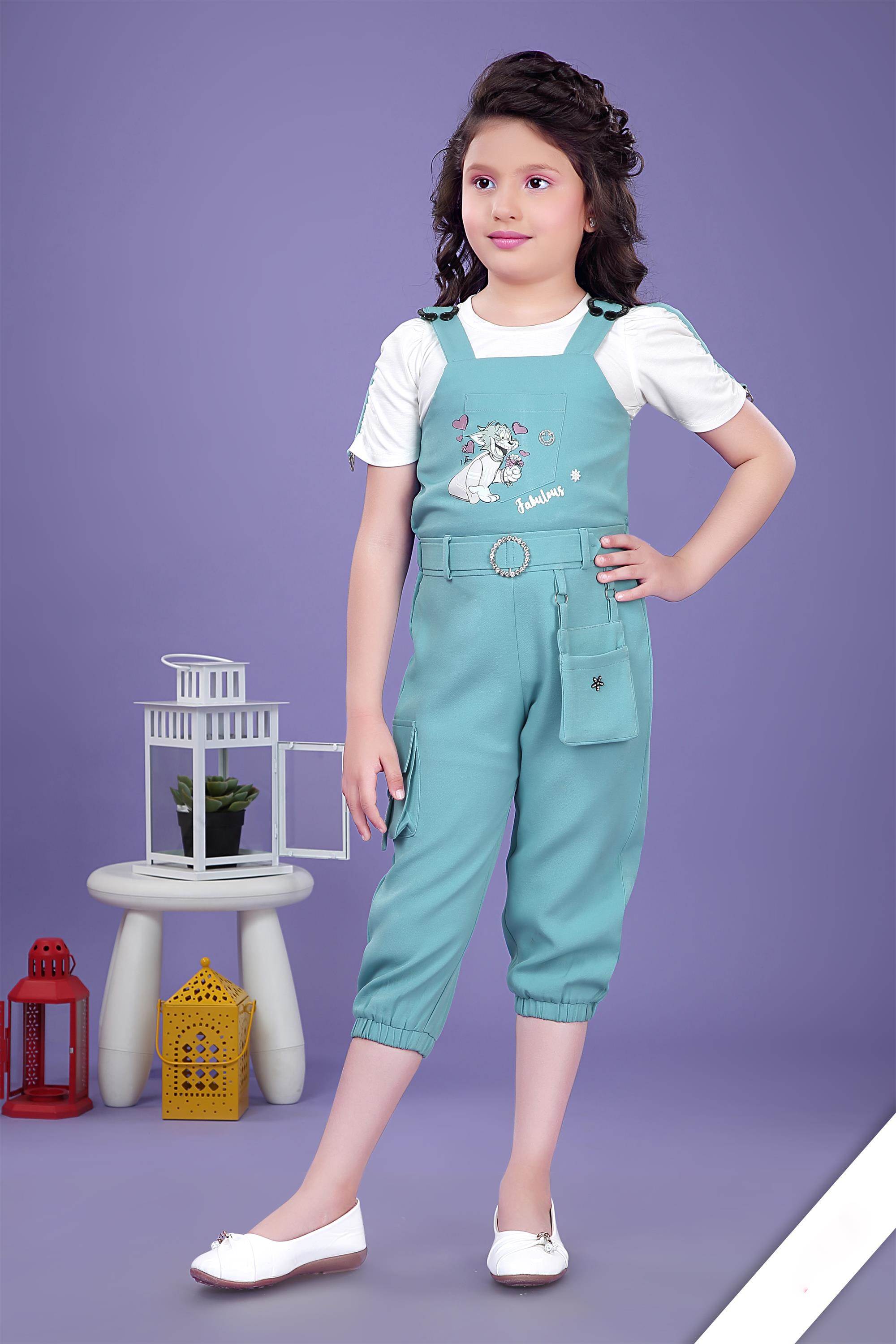 Girls Casual Wear - Girls Casual Wear - Western Wear Set :: RAJESH KIDS