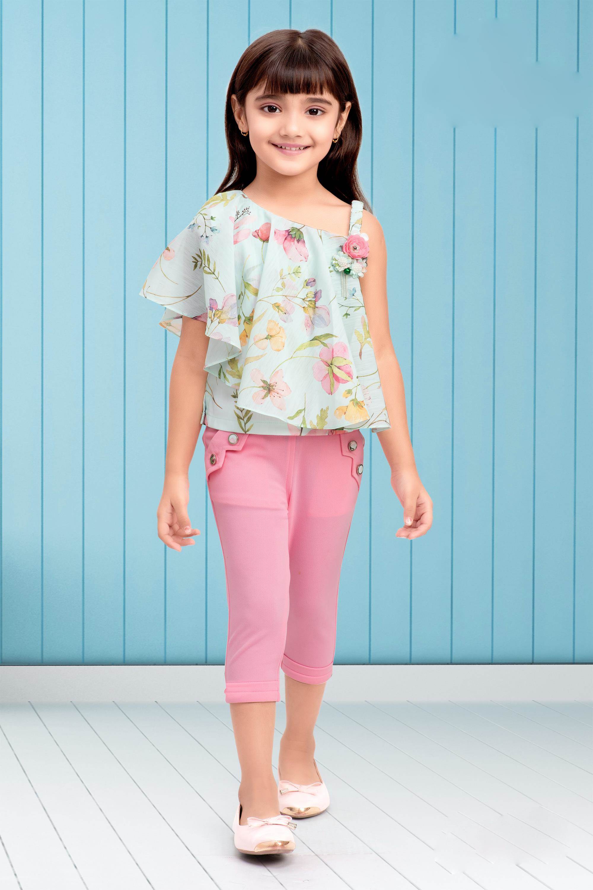 Girls Casual Wear - Girls Casual Wear - Western Wear Set :: RAJESH KIDS