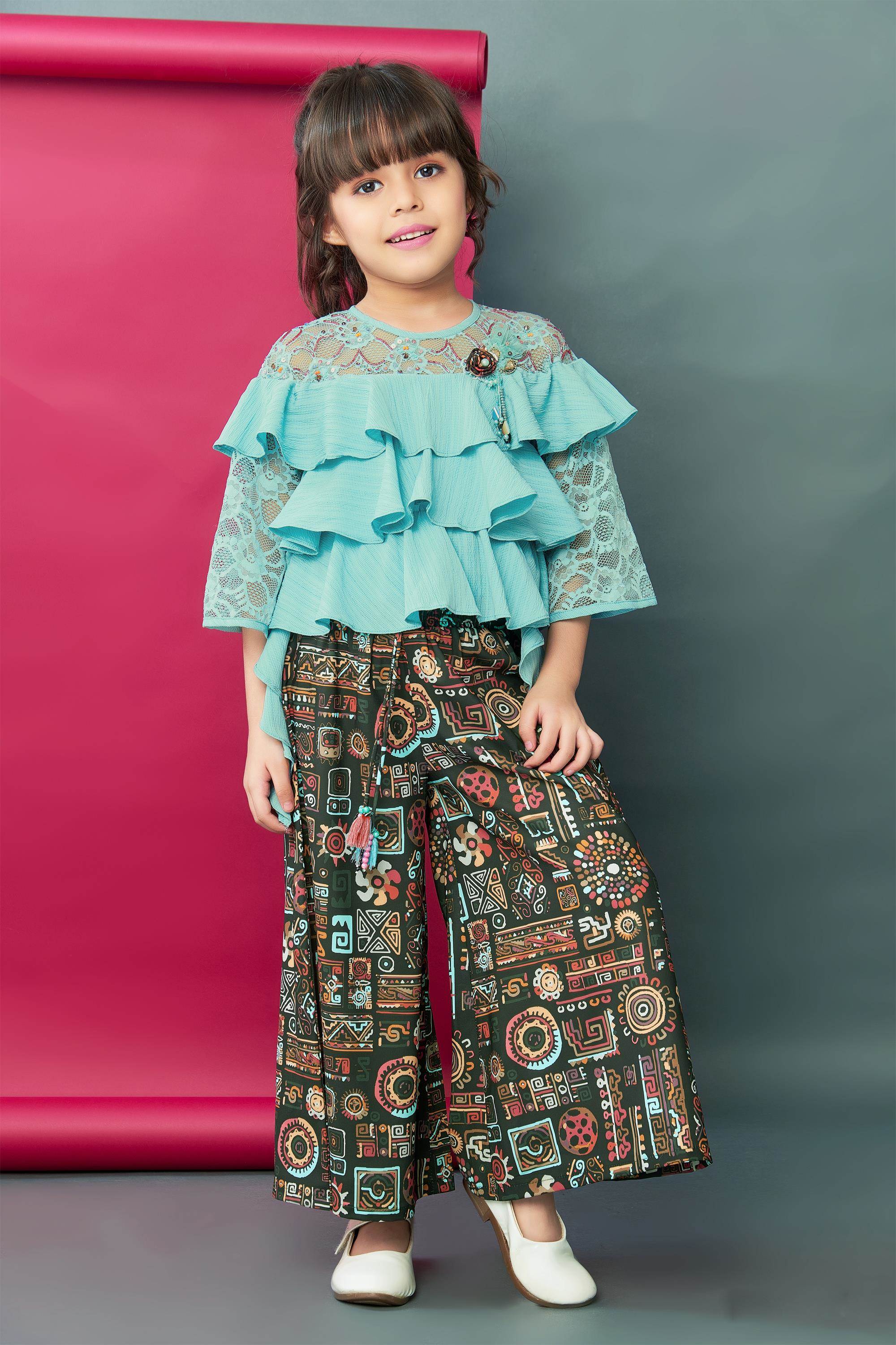 new fashion western dress for girls