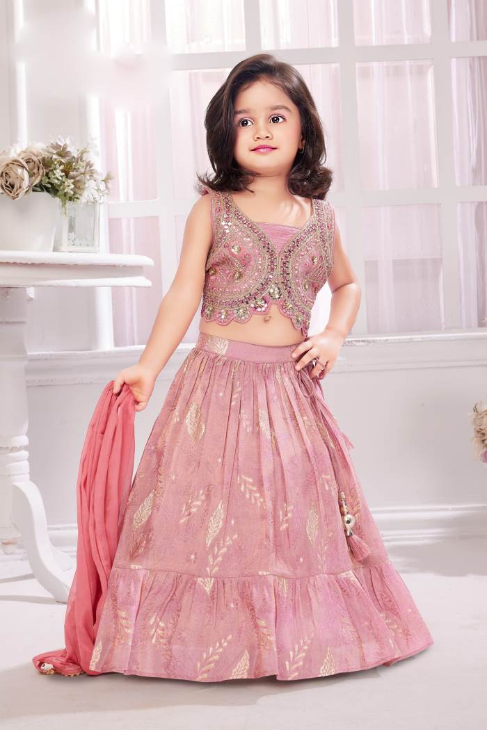 Girls Party Wear - Girls Party Wear - Choli Suit
