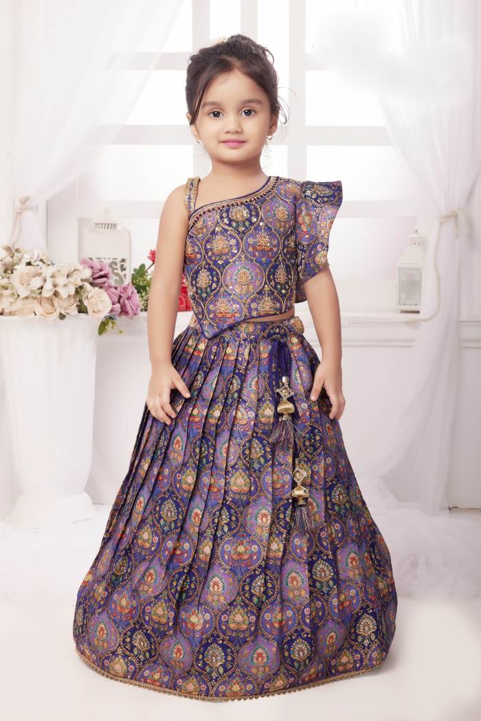Girls Party Wear - Girls Party Wear - Choli Suit