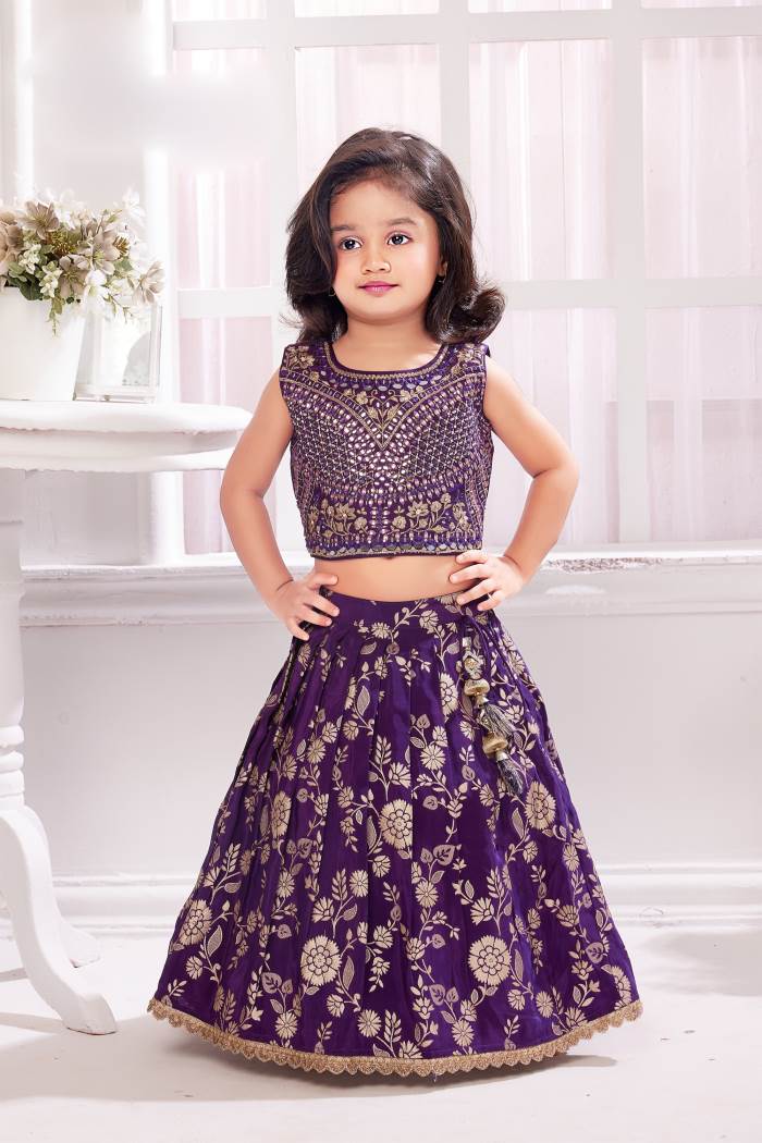 Girls Party Wear - Girls Party Wear - Choli Suit