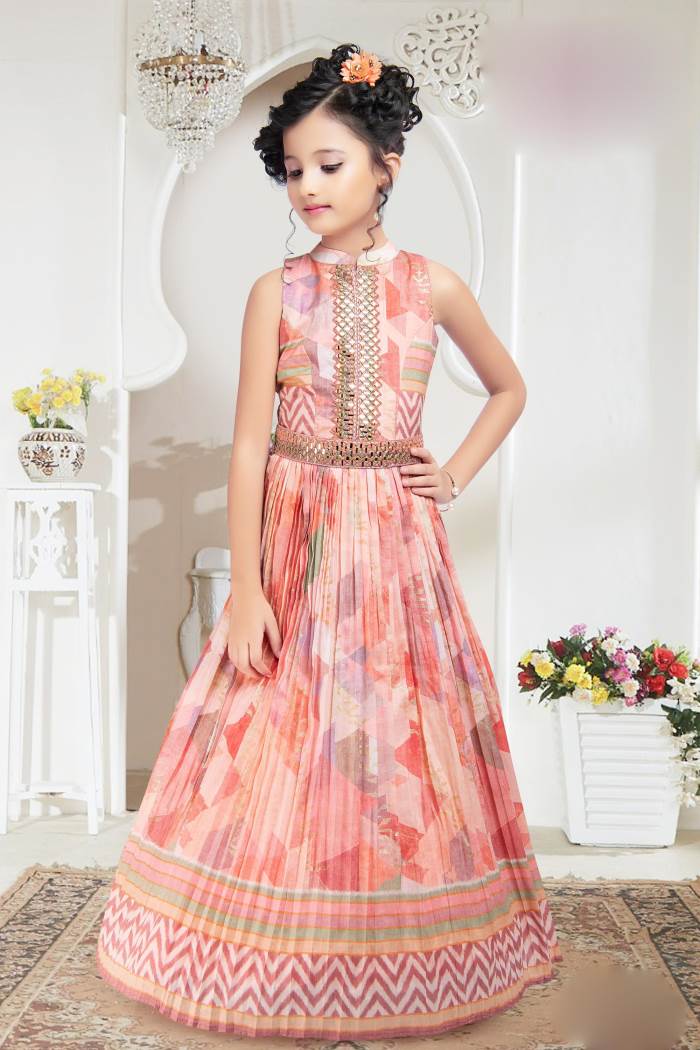 Girls Party Wear - Girls Party Wear - Gown