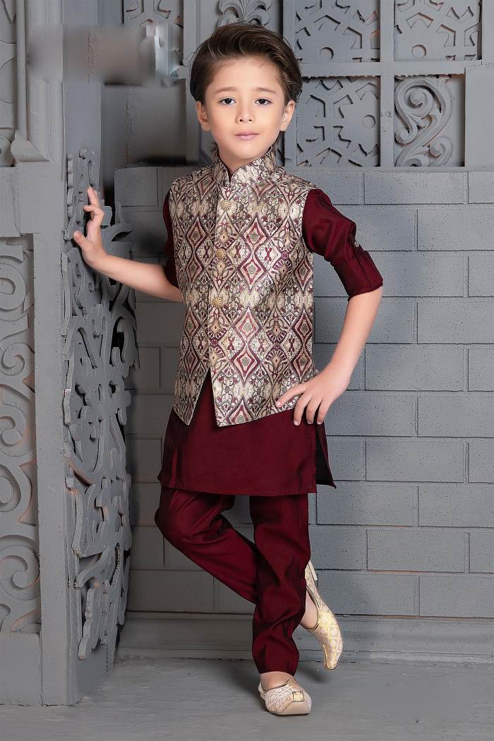 Boys Party Wear - Boys Party Wear - Indowestern & Sherwani