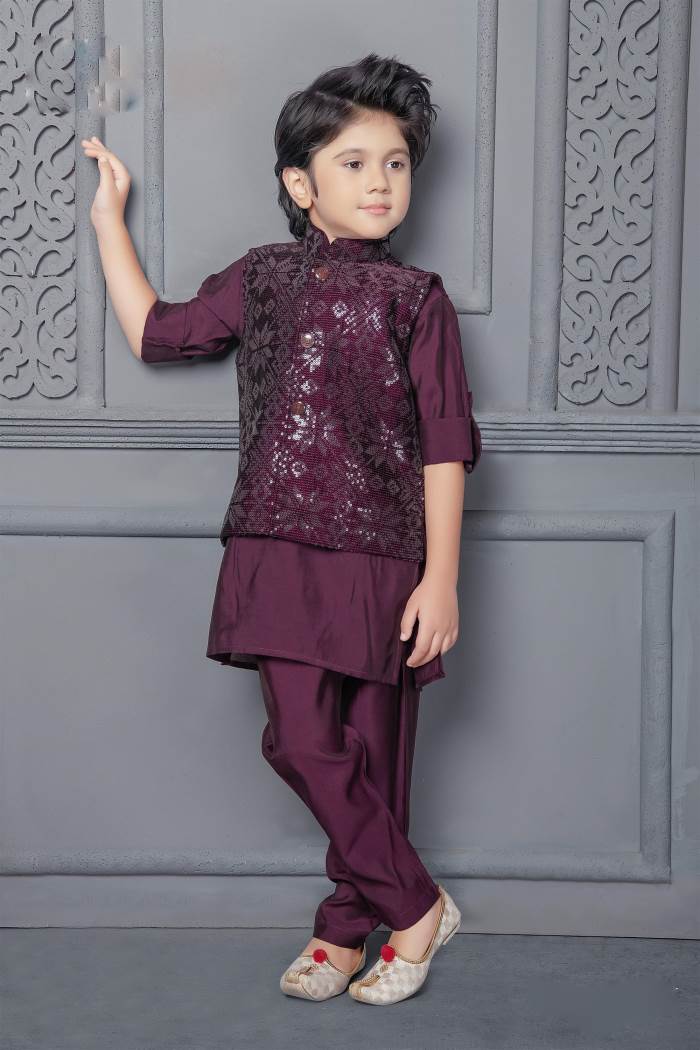Boys Party Wear - Boys Party Wear - Indowestern & Sherwani