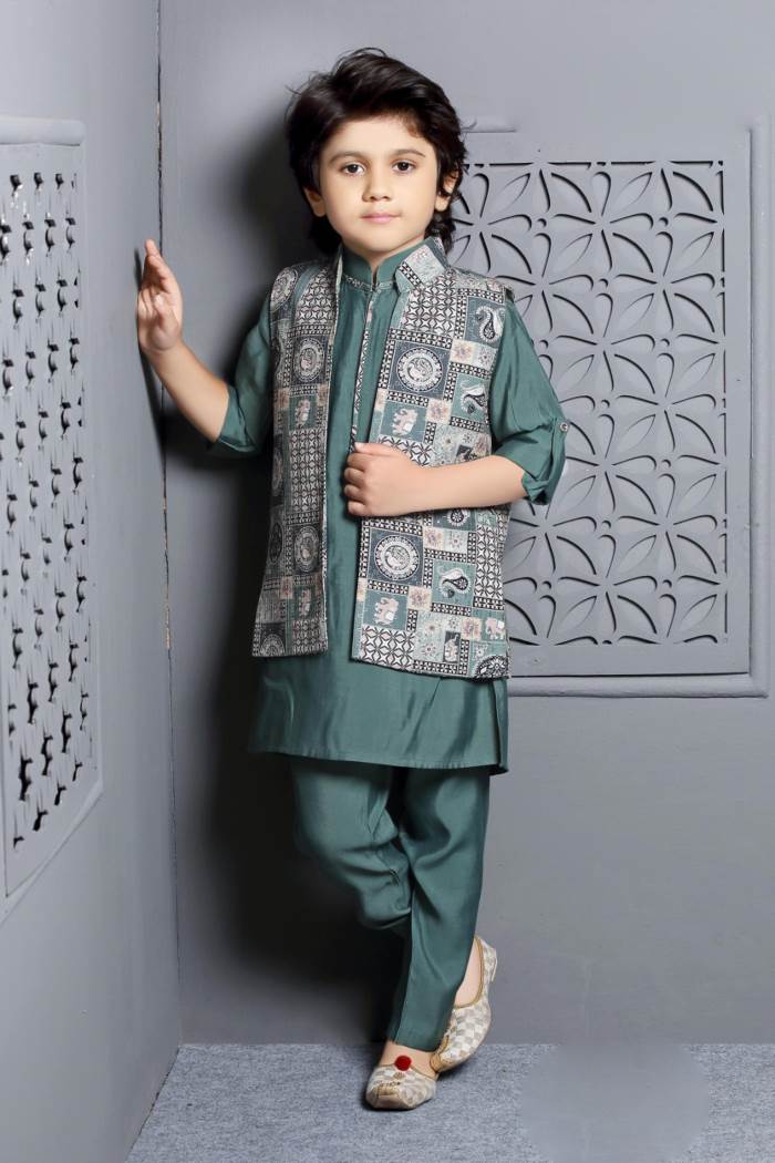 Boys Party Wear - Boys Party Wear - Indowestern & Sherwani