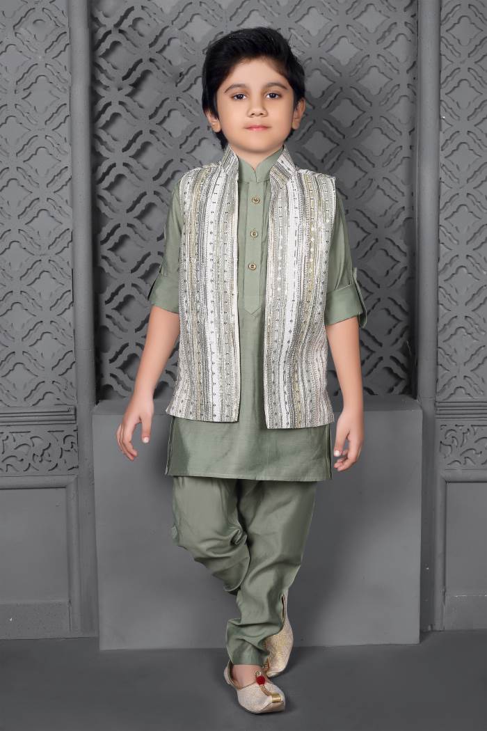Boys Party Wear - Boys Party Wear - Indowestern & Sherwani