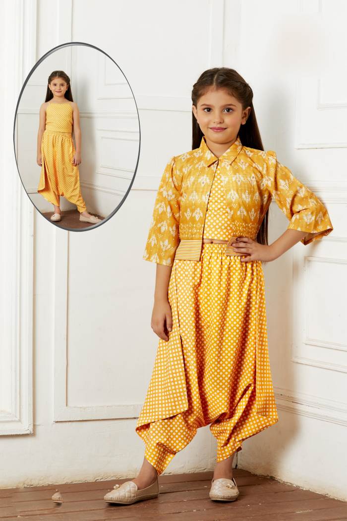 Girls Casual Wear - Girls Casual Wear - Western Wear Set