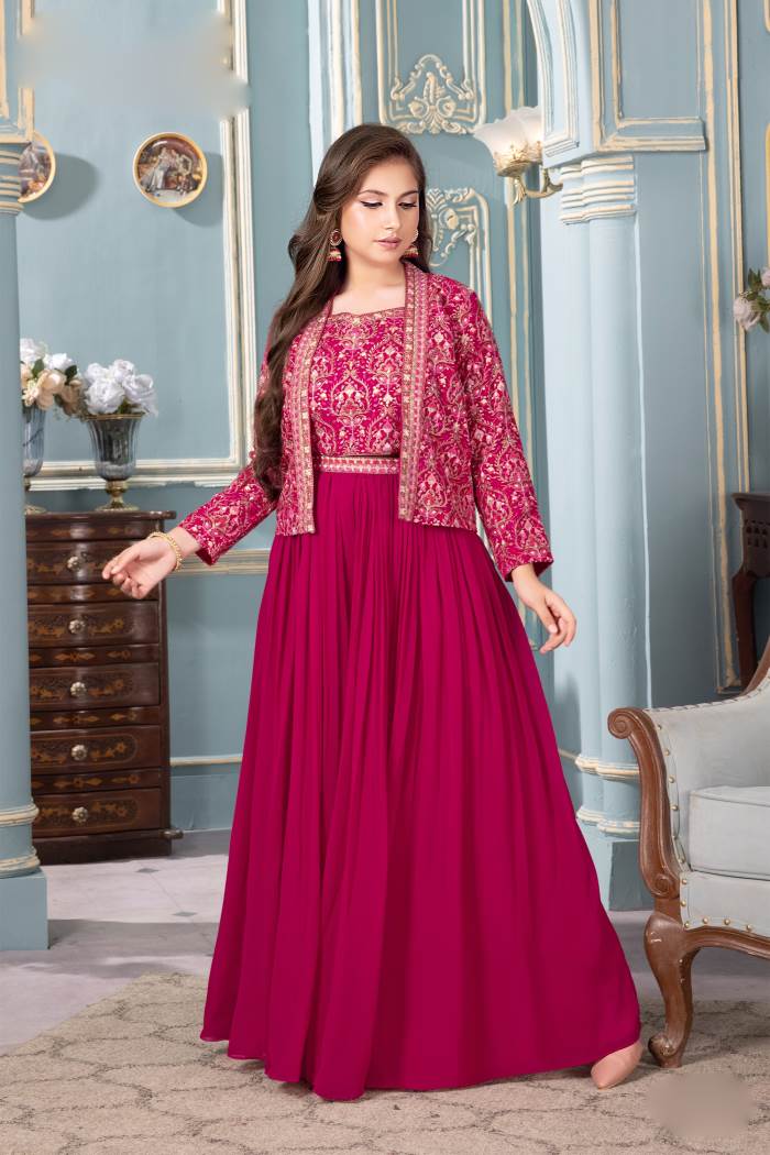 Girls Party Wear - Girls Party Wear - Salwar Suit