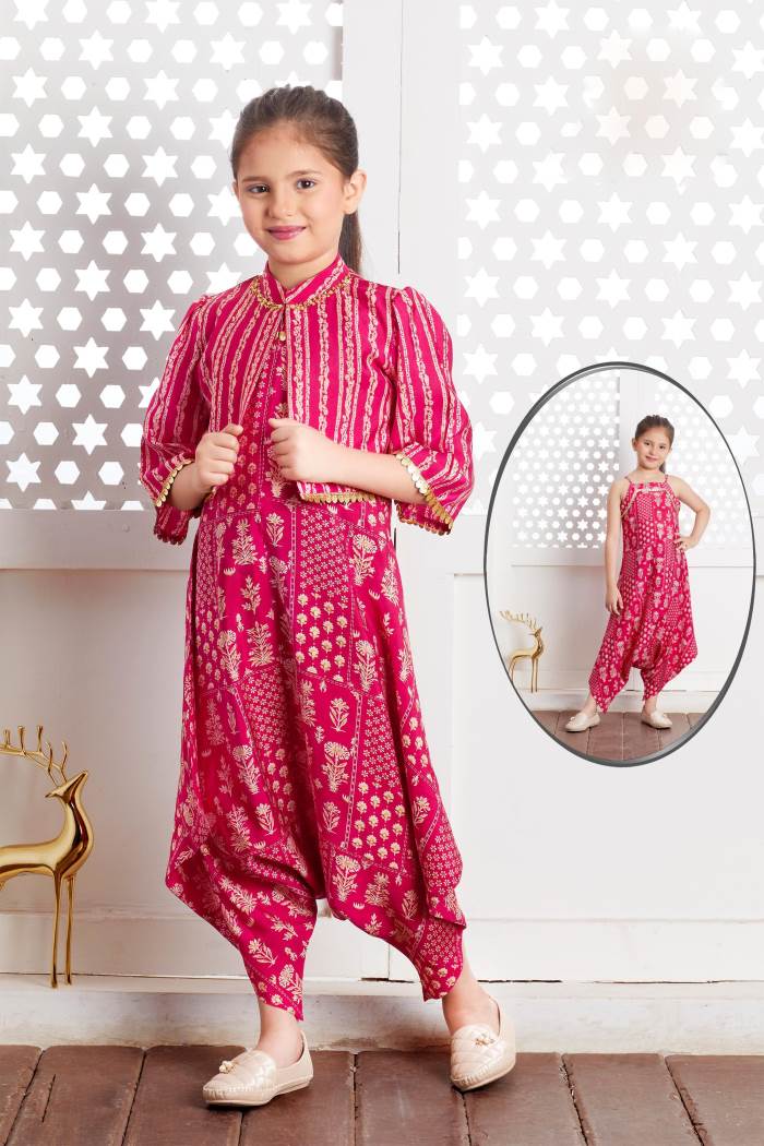 Girls Casual Wear - Girls Casual Wear - Western Wear Set