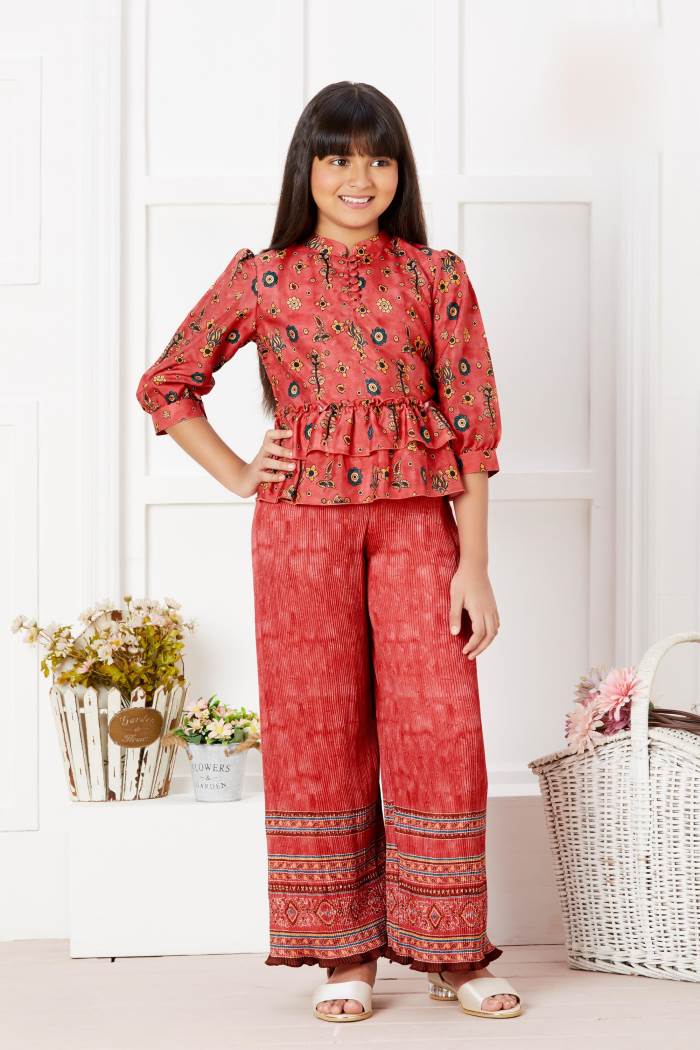 Girls Casual Wear - Girls Casual Wear - Western Wear Set