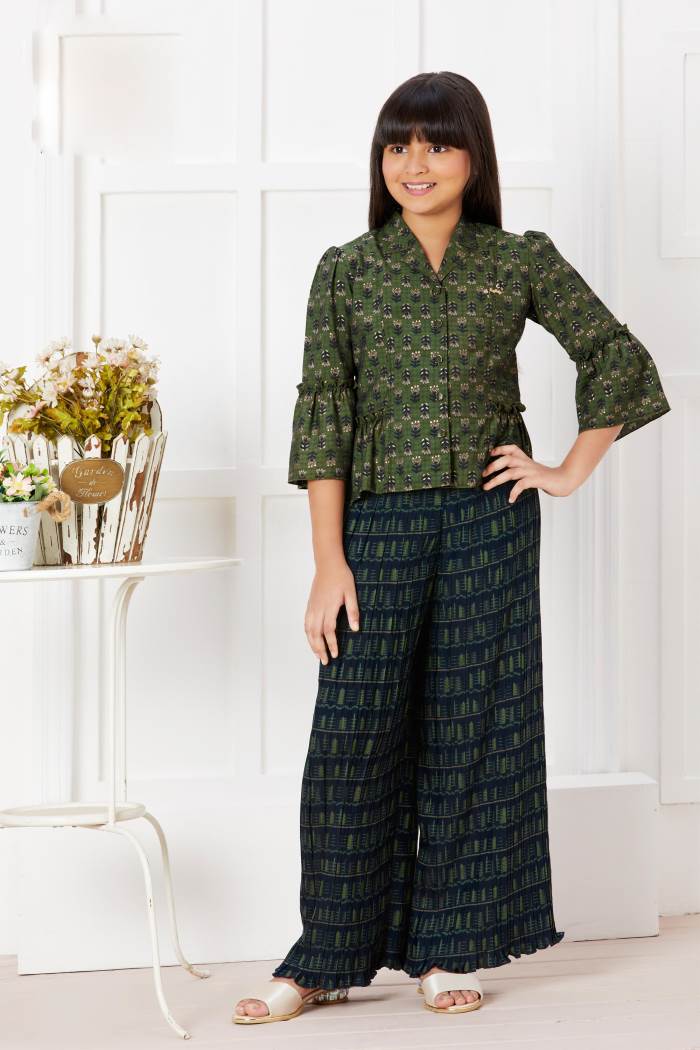 Girls Casual Wear - Girls Casual Wear - Western Wear Set
