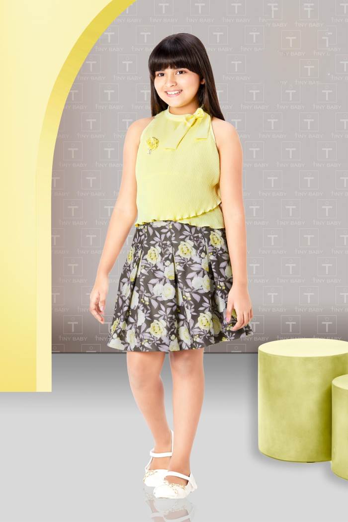 Girls Casual Wear - Girls Casual Wear - Western Wear Set