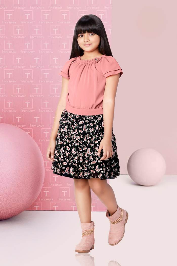 Girls Casual Wear - Girls Casual Wear - Western Wear Set