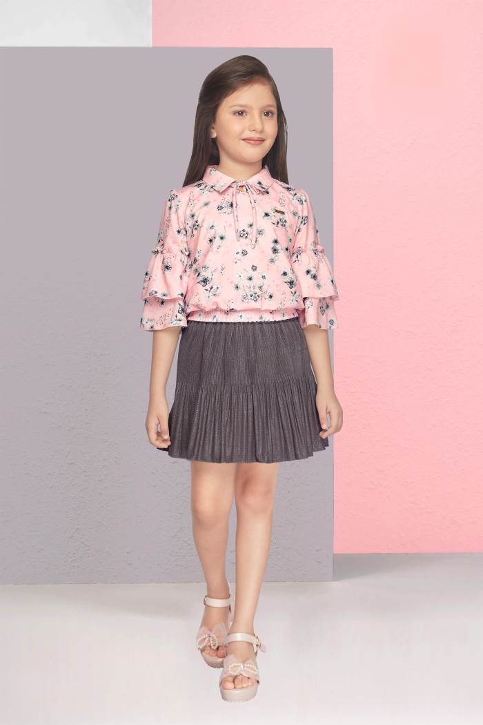 Girls Casual Wear - Girls Casual Wear - Western Wear Set