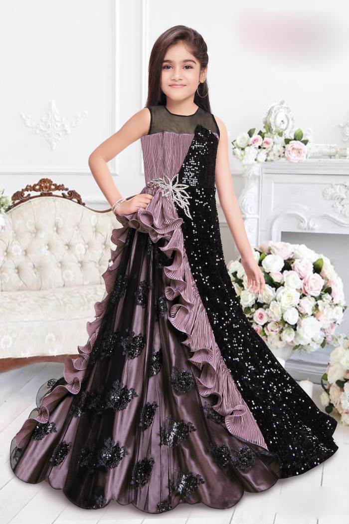 Girls Party Wear - Girls Party Wear - Gown