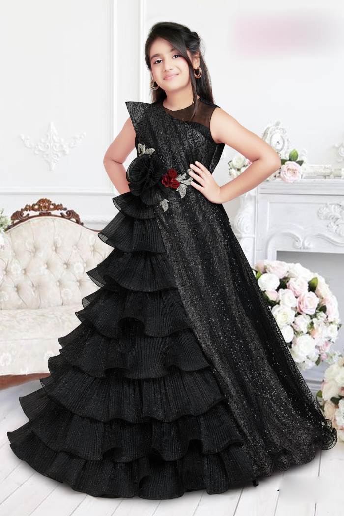 Girls Party Wear - Girls Party Wear - Gown