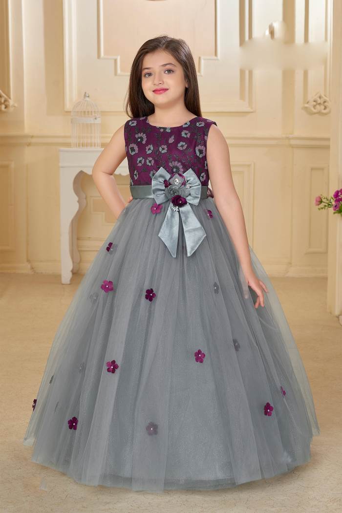 Girls Party Wear - Girls Party Wear - Gown