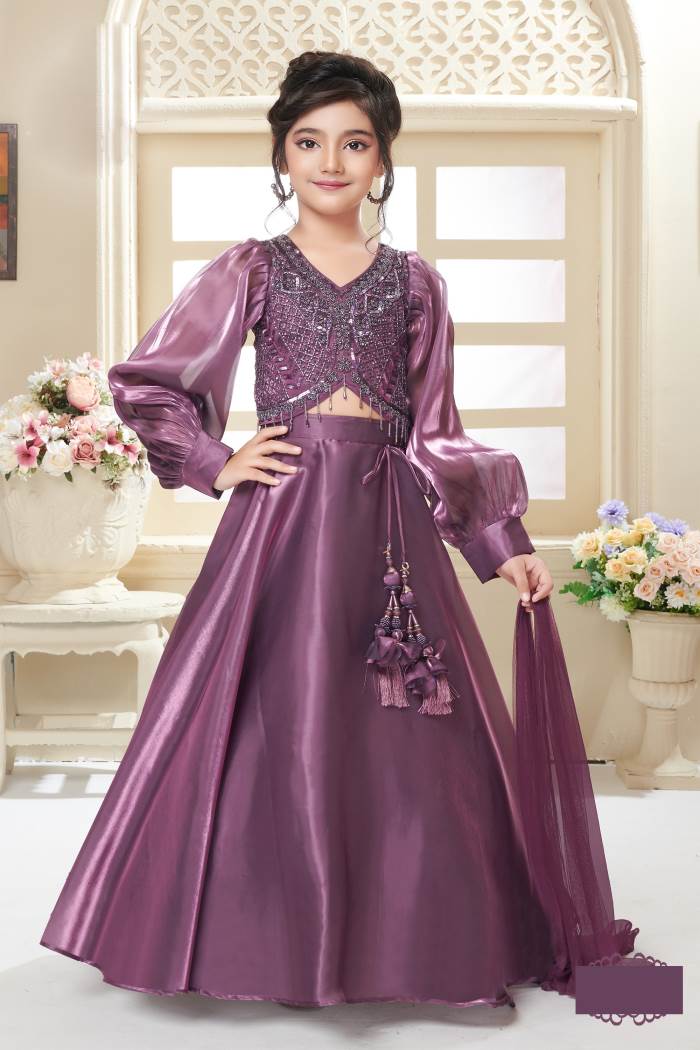 Girls Party Wear - Girls Party Wear - Choli Suit