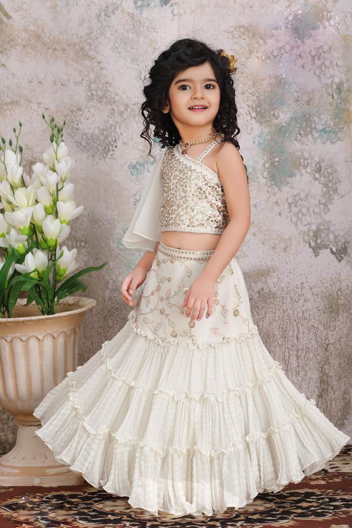 Girls Party Wear - Girls Party Wear - Choli Suit